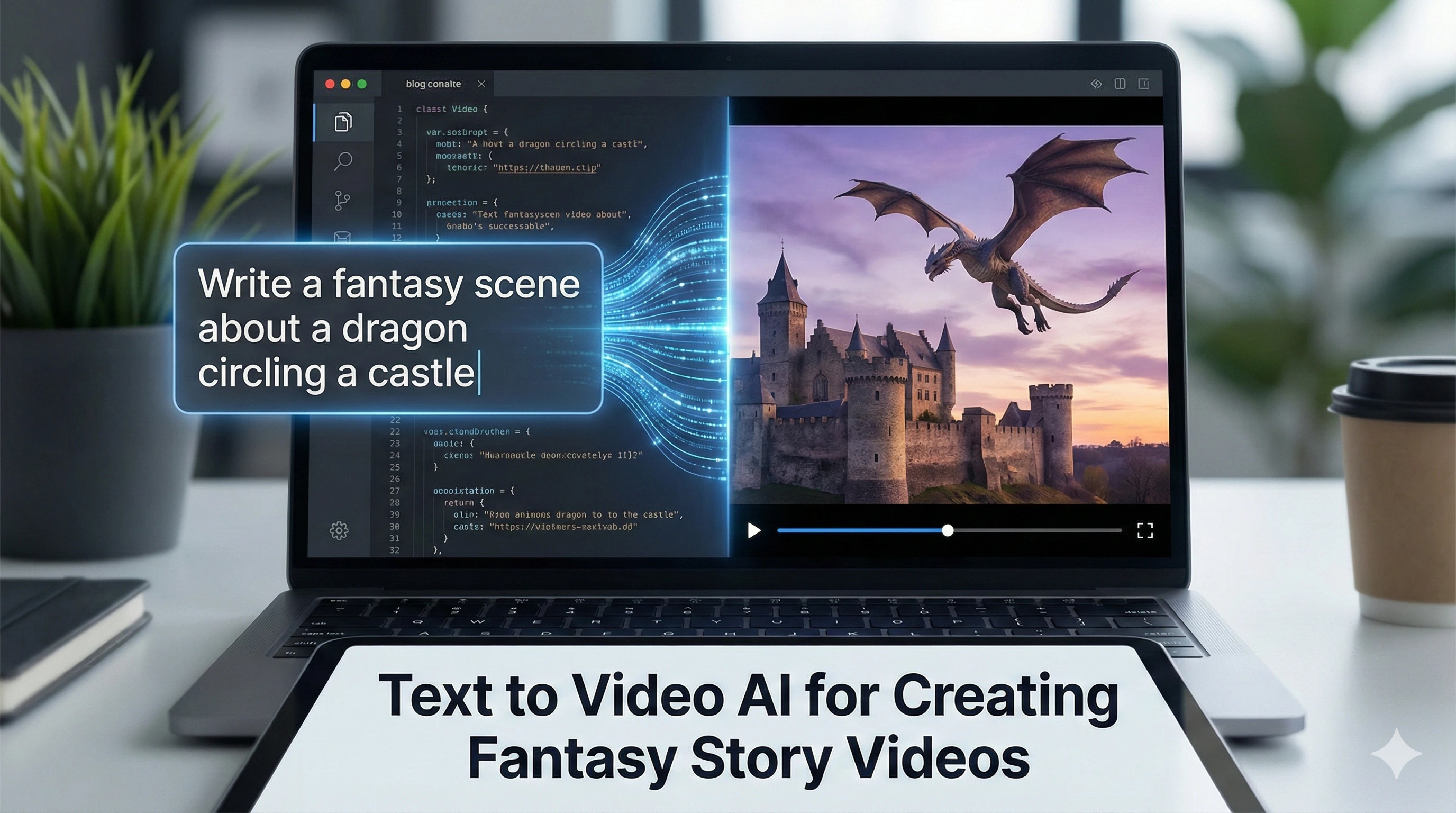 Text to Video AI for Creating Fantasy Story Videos